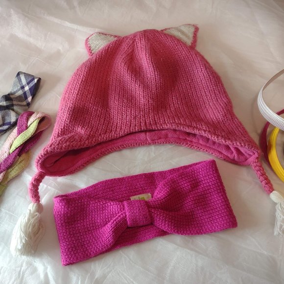 Bundle/lot of girl's hair accessories Gymboree Crazy 8 Childrens Place - Picture 3 of 11